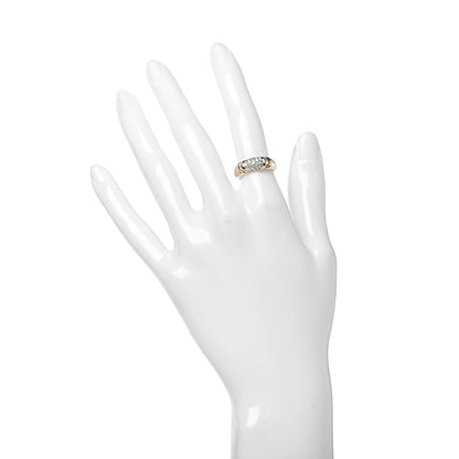 Bulgari 18K Yellow Gold Diamond Band Ring 49 5 2 of 5