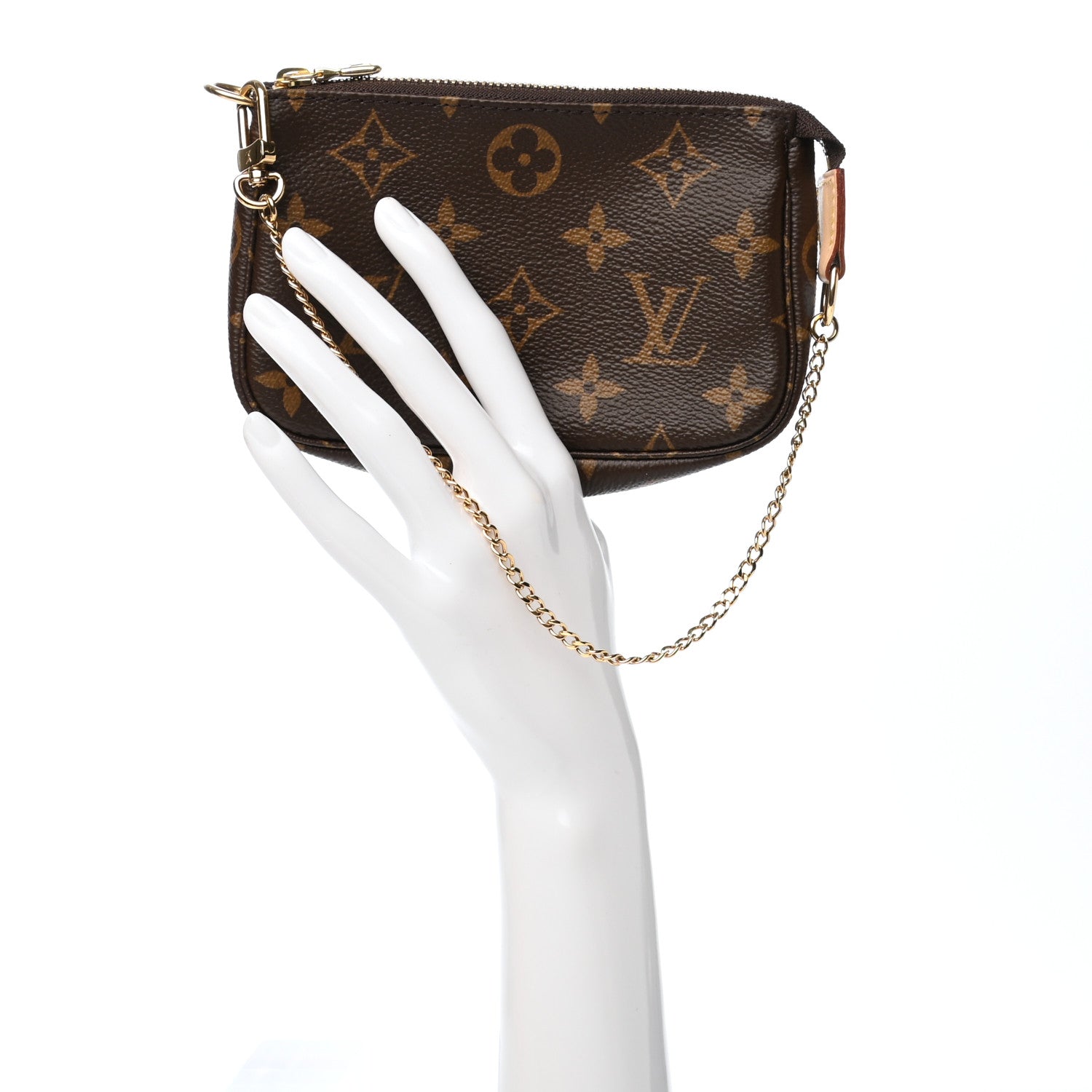 Louis Vuitton Monogram Mini Pochette Accessories 2 of 8