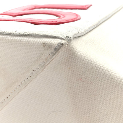Chanel Canvas Foil N°5 Shopping Tote Beige 9 of 11