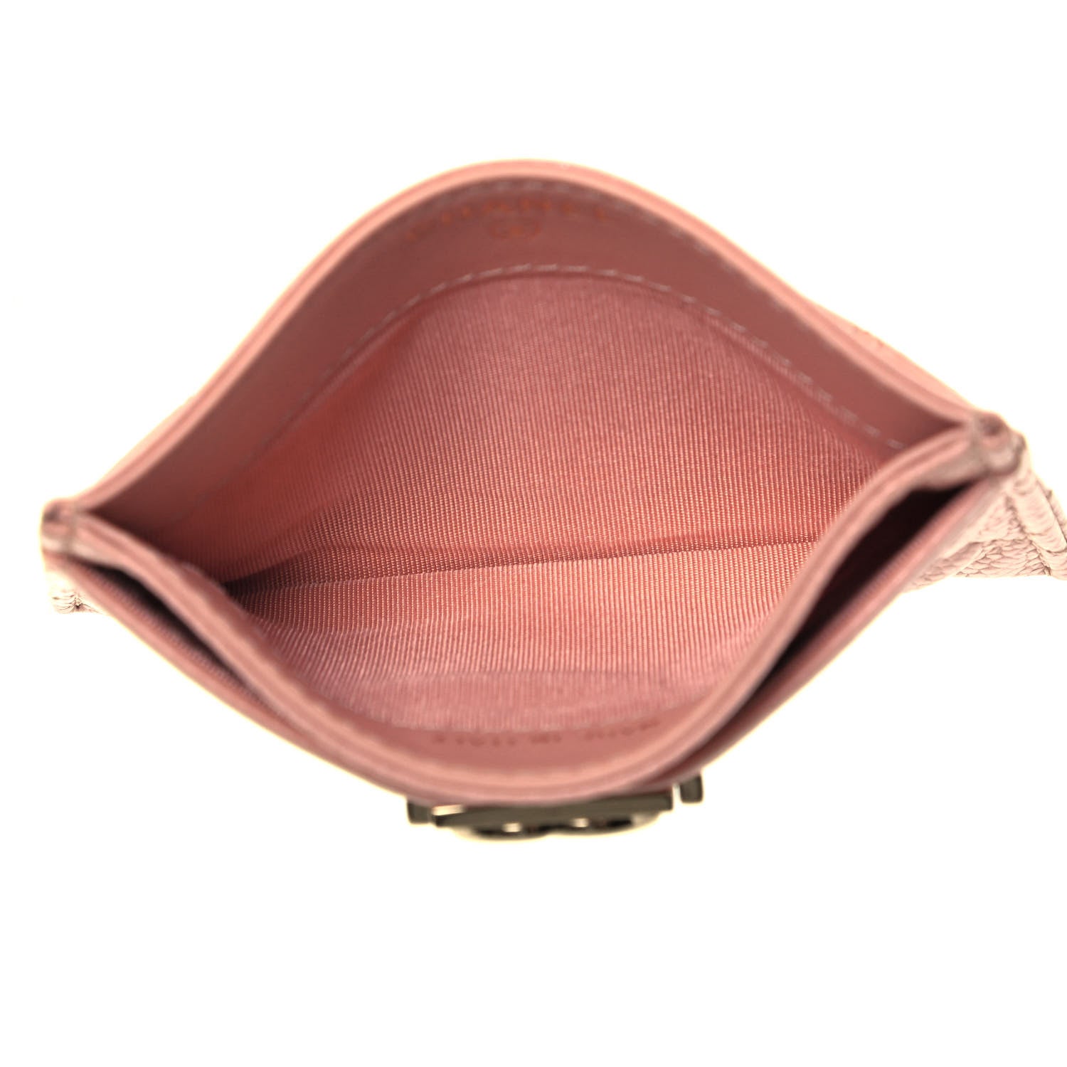 Chanel Caviar Quilted Boy Card Holder Light Pink 5 of 7