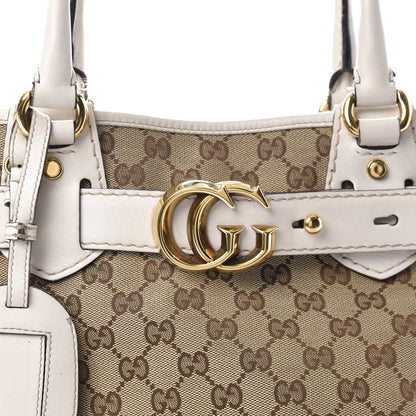 Gucci Monogram Medium GG Running Tote Off White 14 of 14
