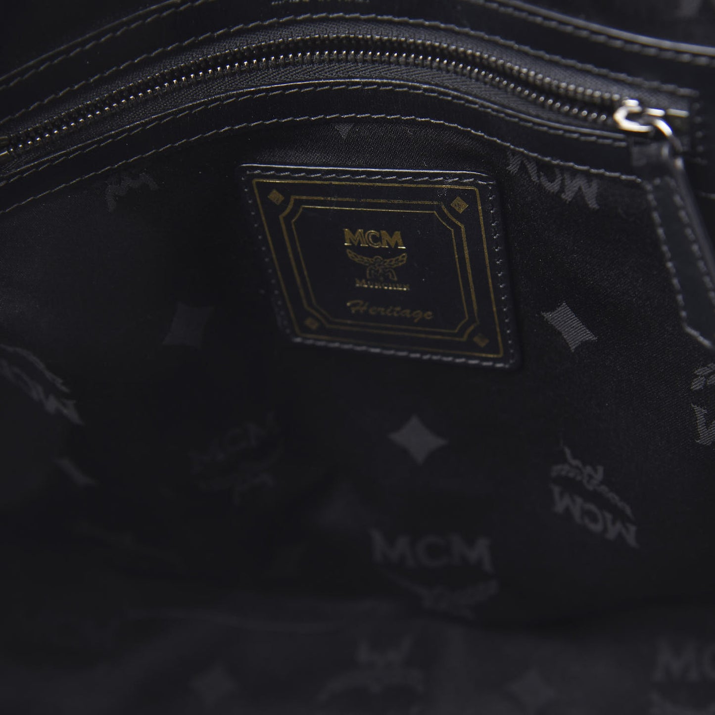 Visetos Heritage Bowler Bag Black