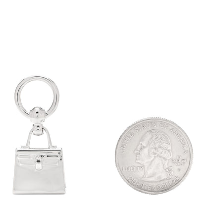 Hermes Palladium Mini Kelly Twilly Ring 2 of 5