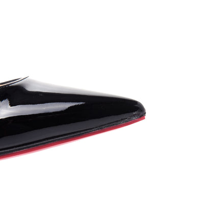 Christian Louboutin Patent Iriza 100 Pumps 37 Black 10 of 12