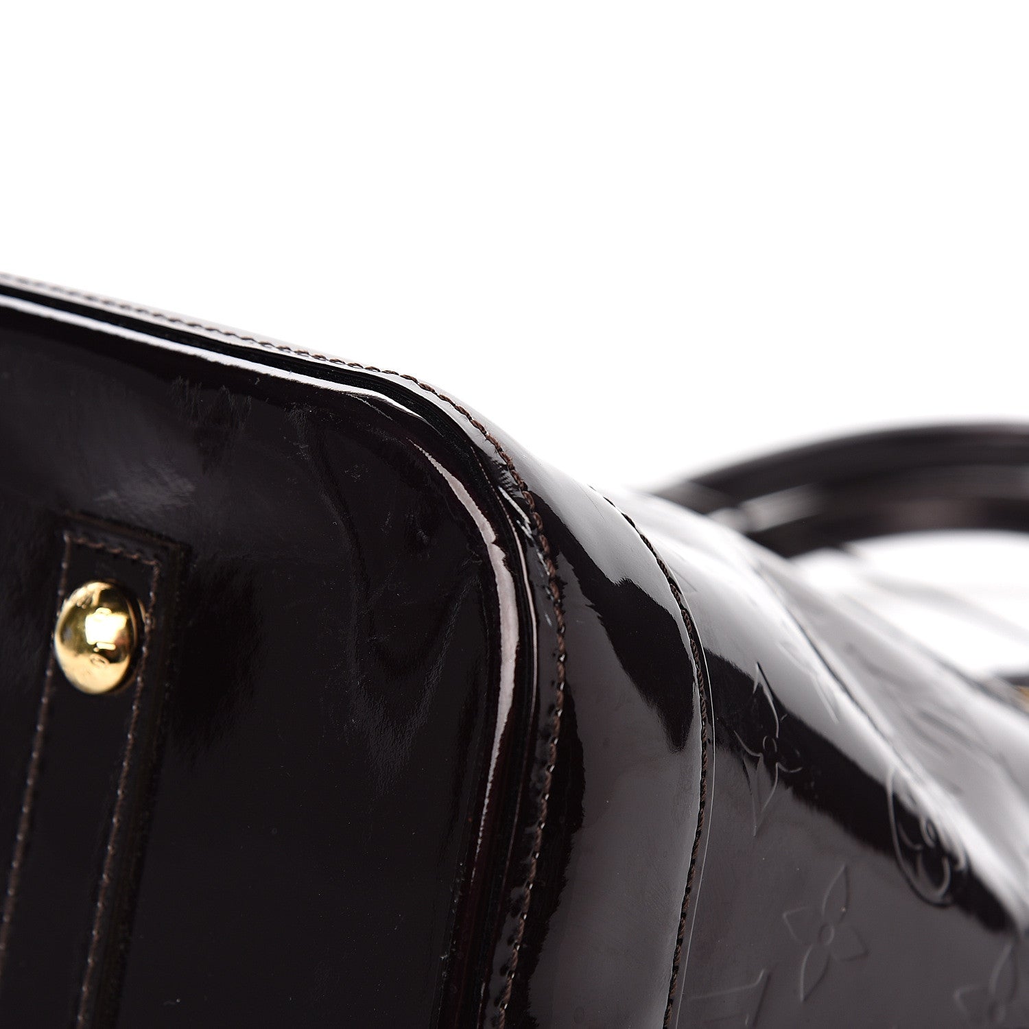 Louis Vuitton Vernis Alma MM Amarante 9 of 10