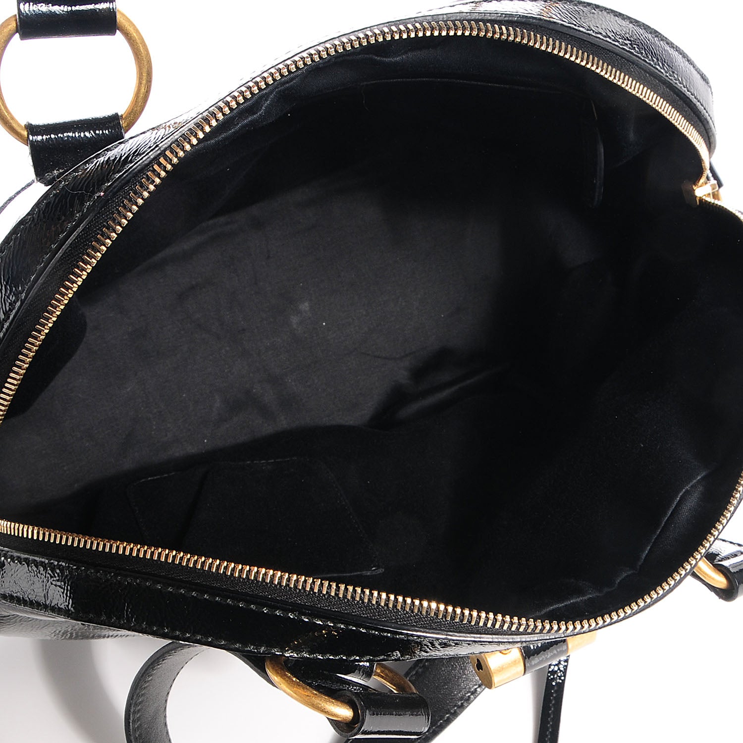 Saint Laurent Patent Large Muse Black 5 of 9