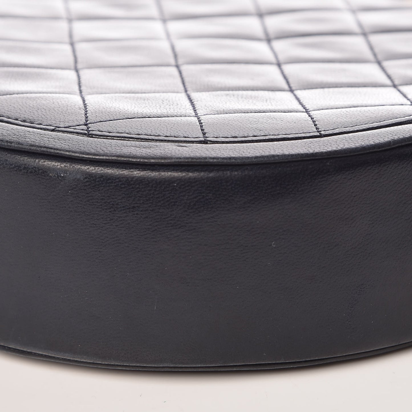 Lambskin Quilted Crossbody Navy