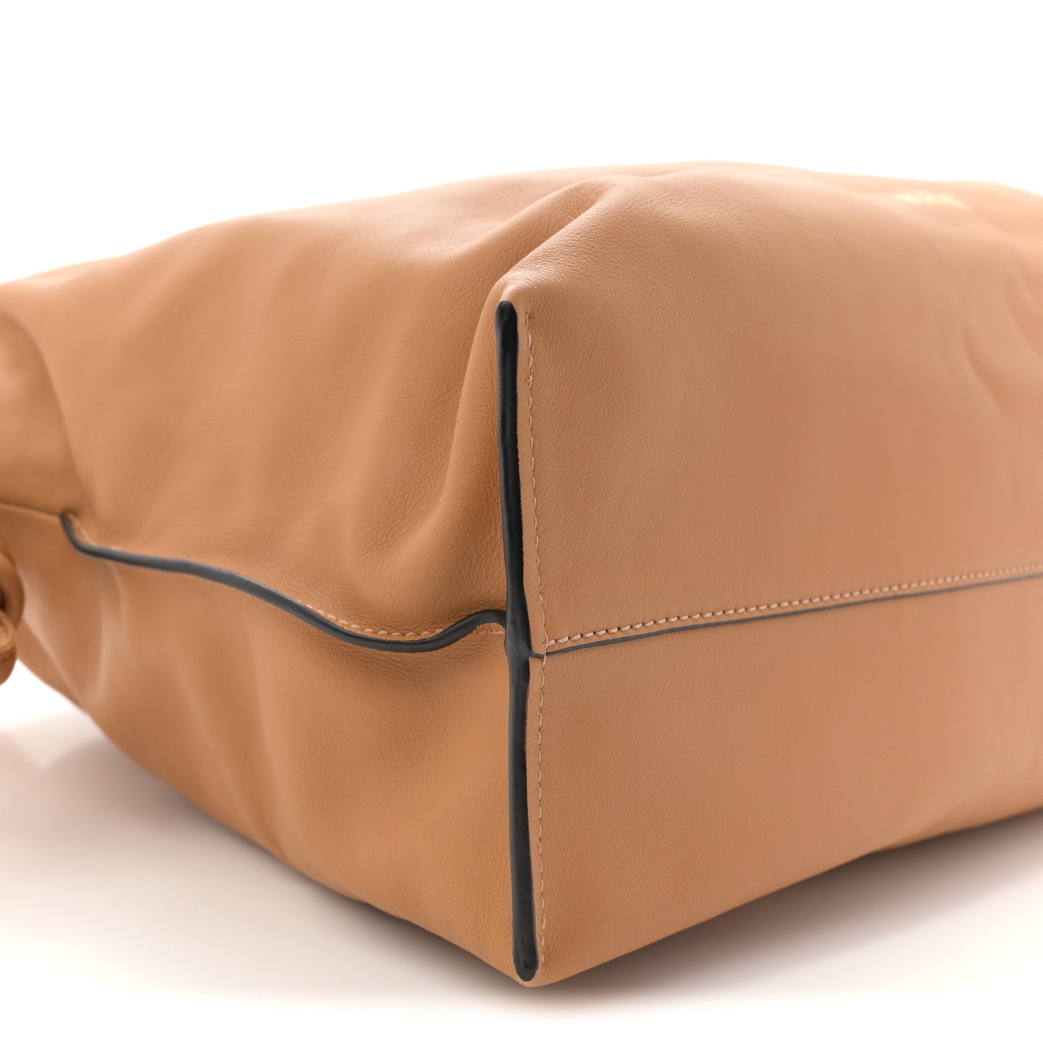 Loewe Calfskin Large Flamenco Knot Bag Warm Desert 9 of 10
