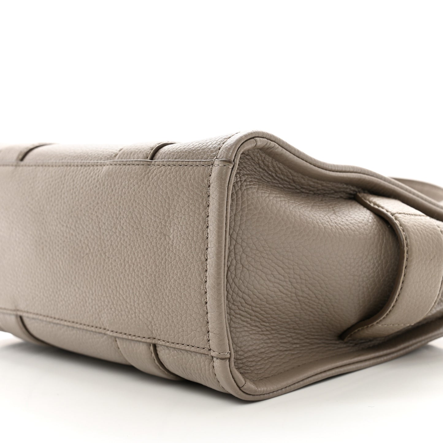 Grained Calfskin Small The Tote Bag Cement