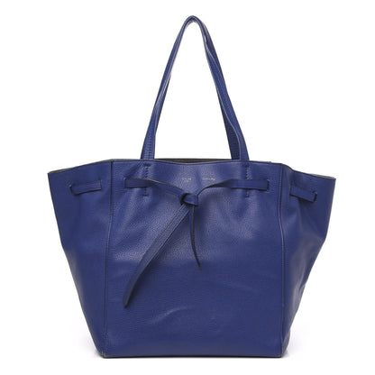 Celine Soft Grained Calfskin Medium Belt Cabas Phantom Indigo 1 of 16