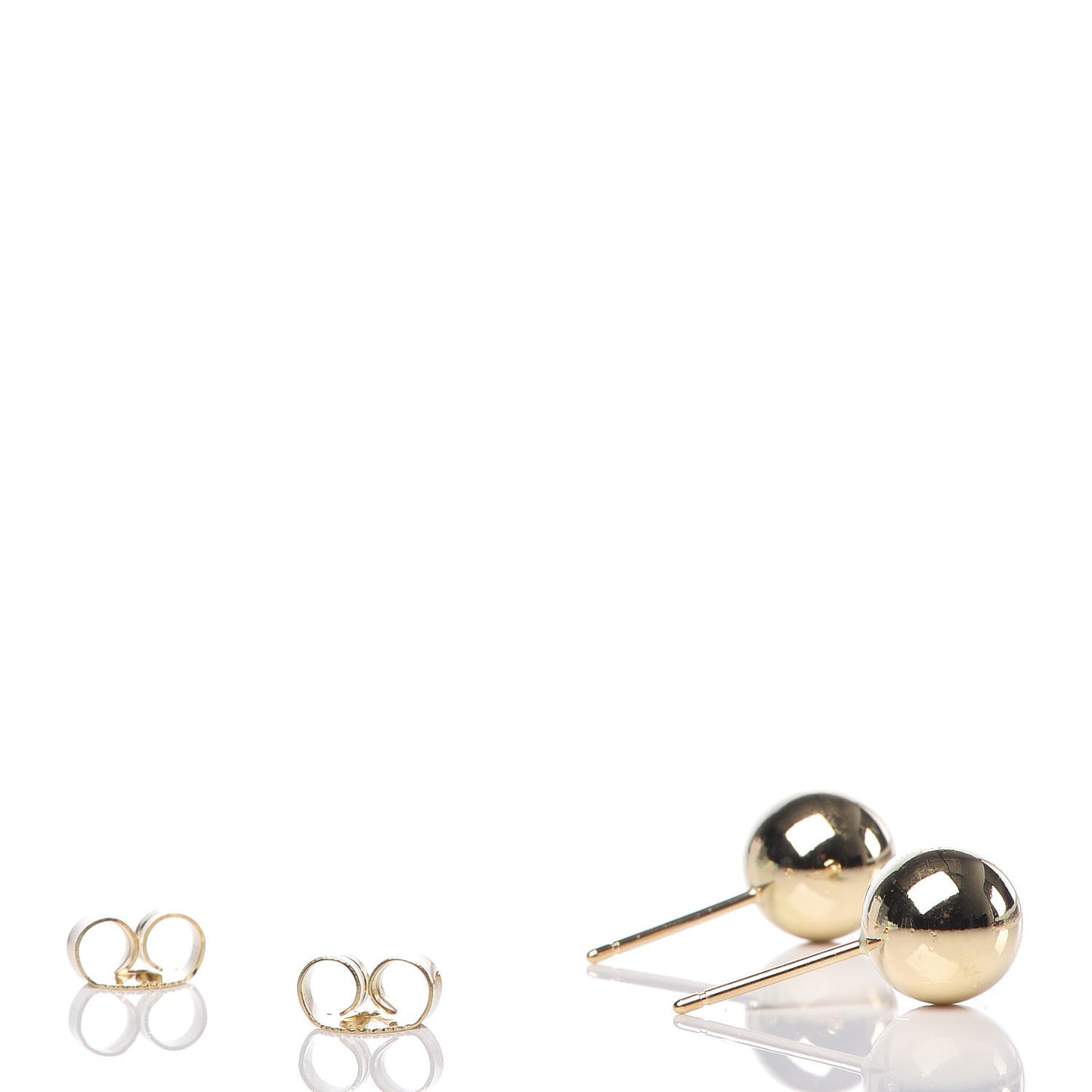 18K Yellow Gold 8mm HardWear Ball Earrings