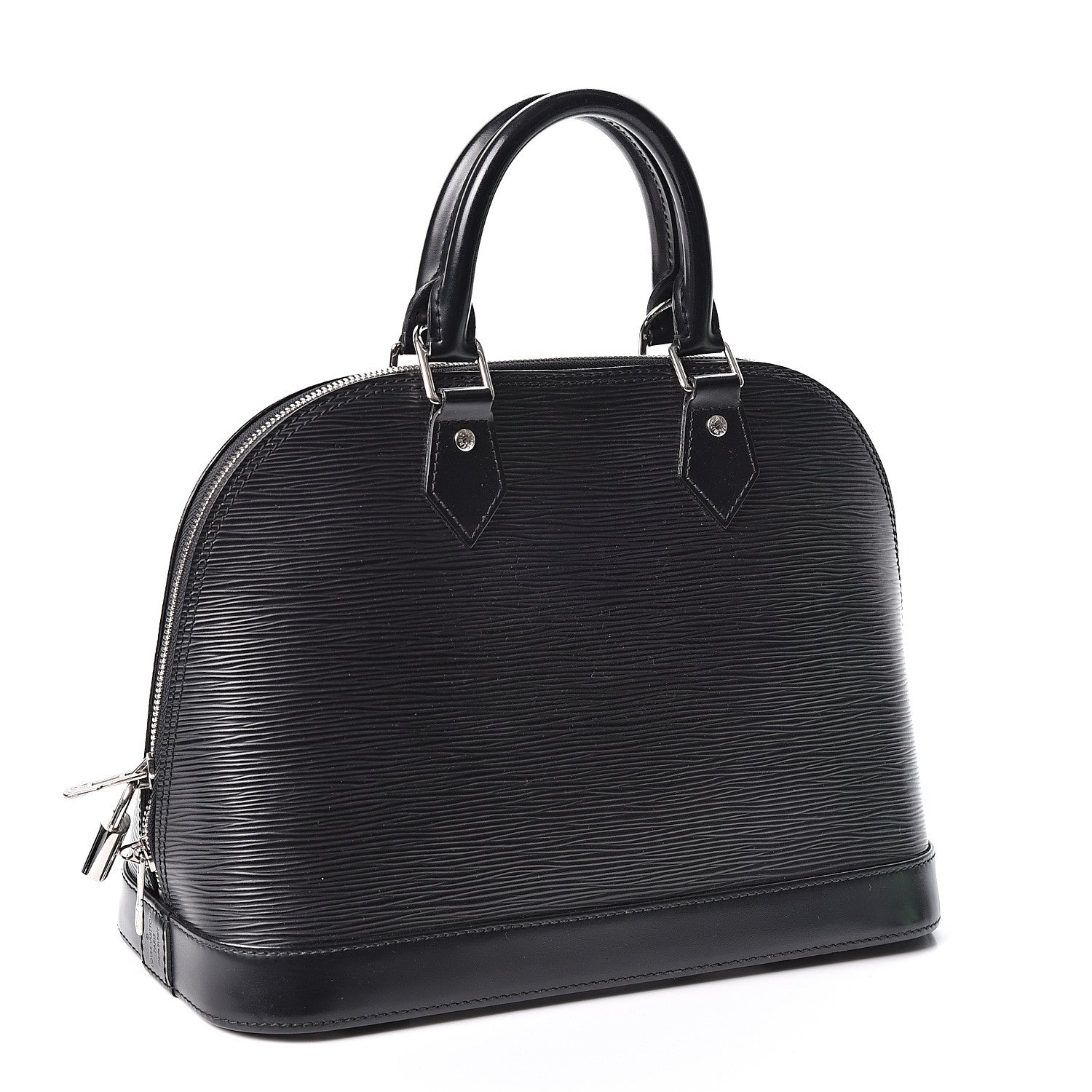 Louis Vuitton Epi Alma PM Black 2 of 8