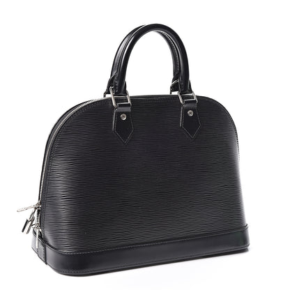 Louis Vuitton Epi Alma PM Black 2 of 8