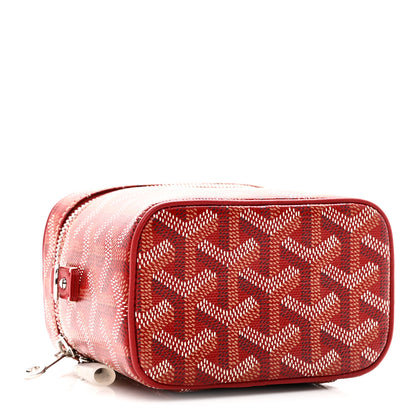 Goyard Goyardine Muse Nano Vanity Case Red 3 of 6