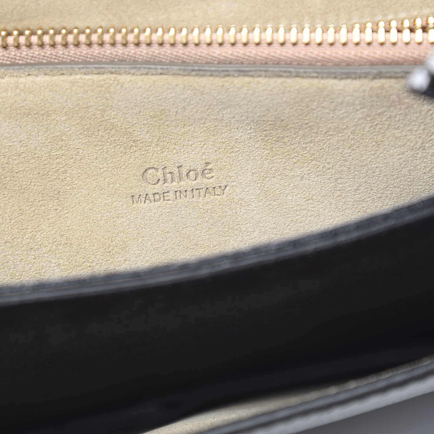 Chloe Patent Medium Faye Shoulder Bag Black 6 of 11