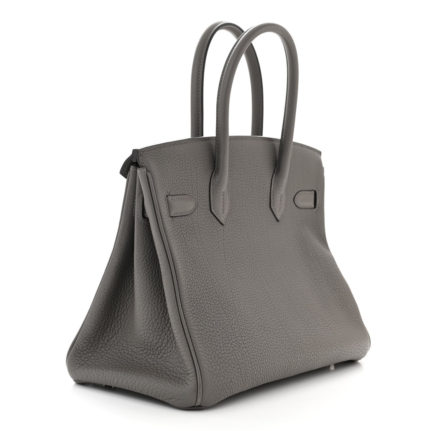 Hermes Togo BIRKIN 30 Gris Meyer 3 of 10