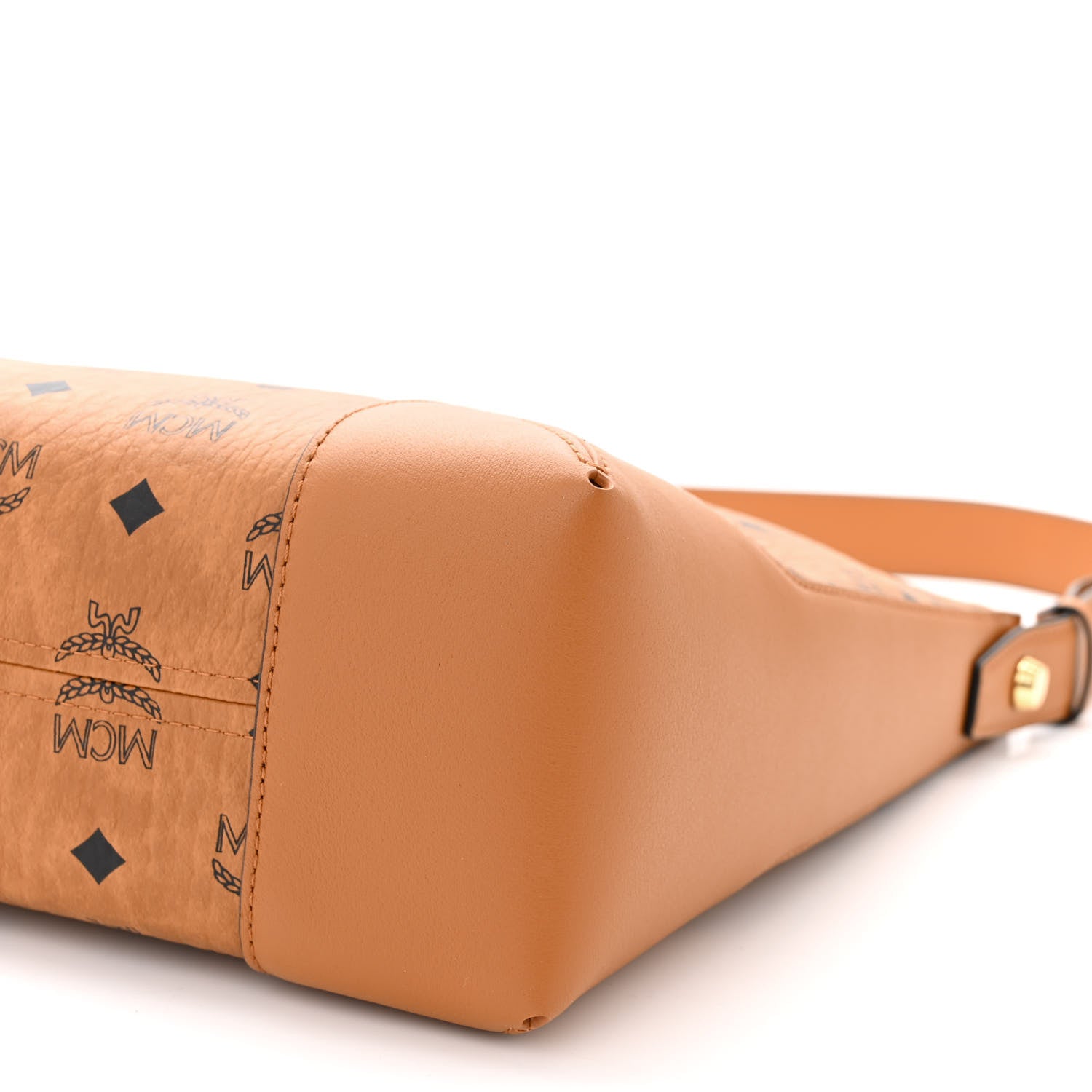 MCM Visetos Medium Klara Hobo Cognac 9 of 9