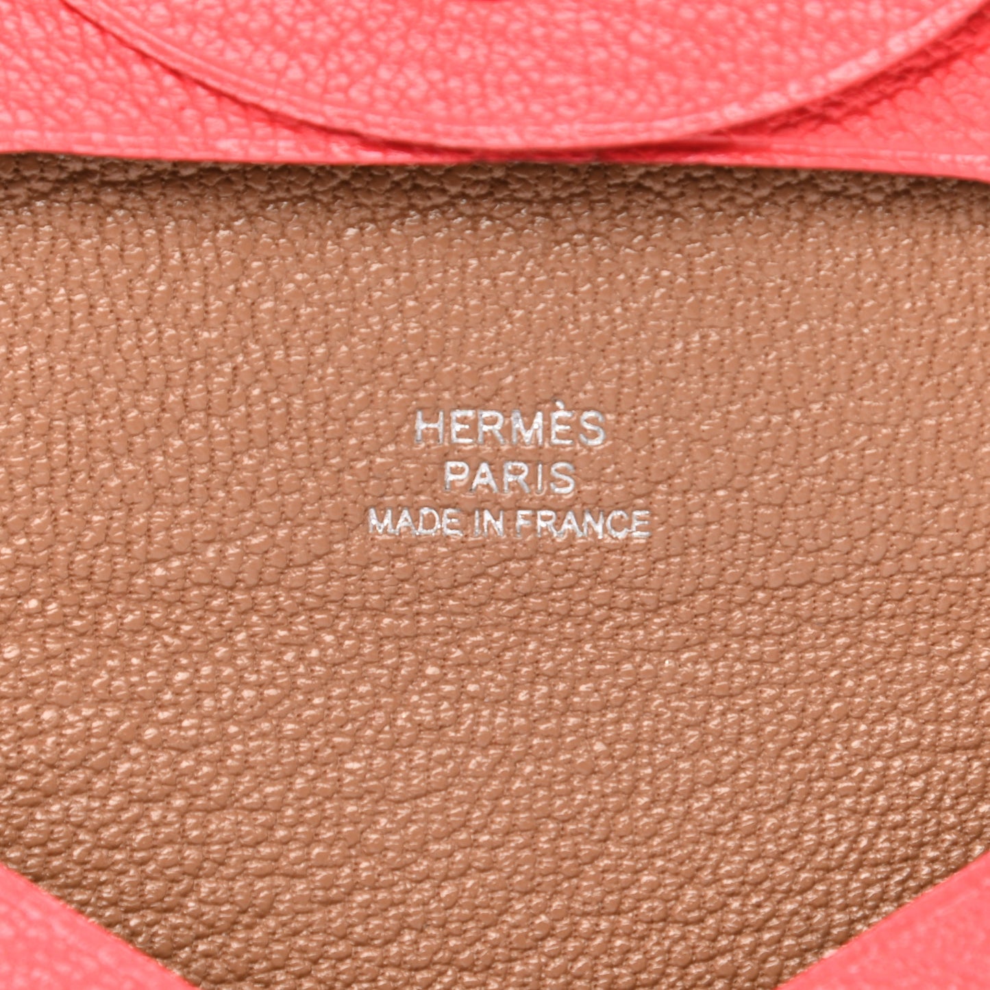 Chevre Mysore Bastia Verso Coin Purse Rose Texas Quebracho