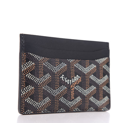 Goyard Goyardine Saint Sulpice Card Holder Black 2 of 6