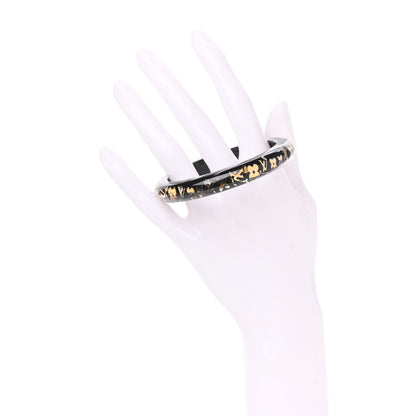 Louis Vuitton Resin Swarovski Medium Inclusion Bracelet PM Black 2 of 3
