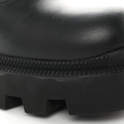 Gucci Apollo Calfskin GG Supreme Nappa Samoa Quilted Lace Up Ankle Boots 35 Black 11 of 12