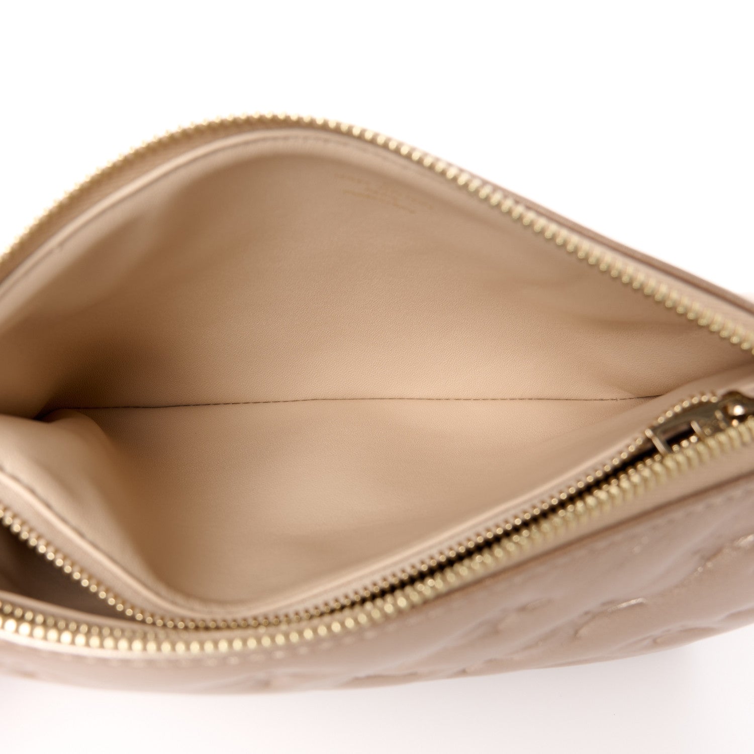 Louis Vuitton Metallic Lambskin Embossed Monogram Coussin BB Light Gold 6 of 12