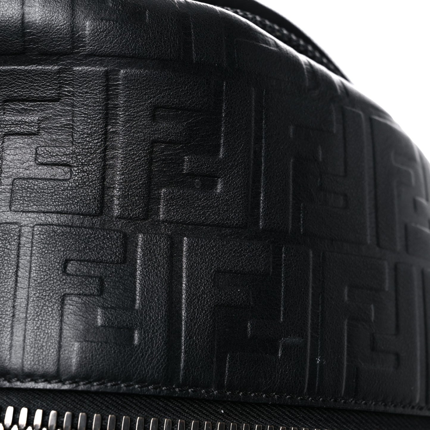 Vitello Grace FF 1974 Embossed Backpack Black