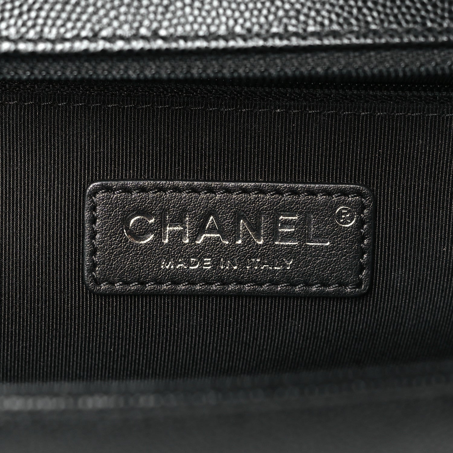 Chanel Caviar Quilted Large Boy Flap Black 6 of 9