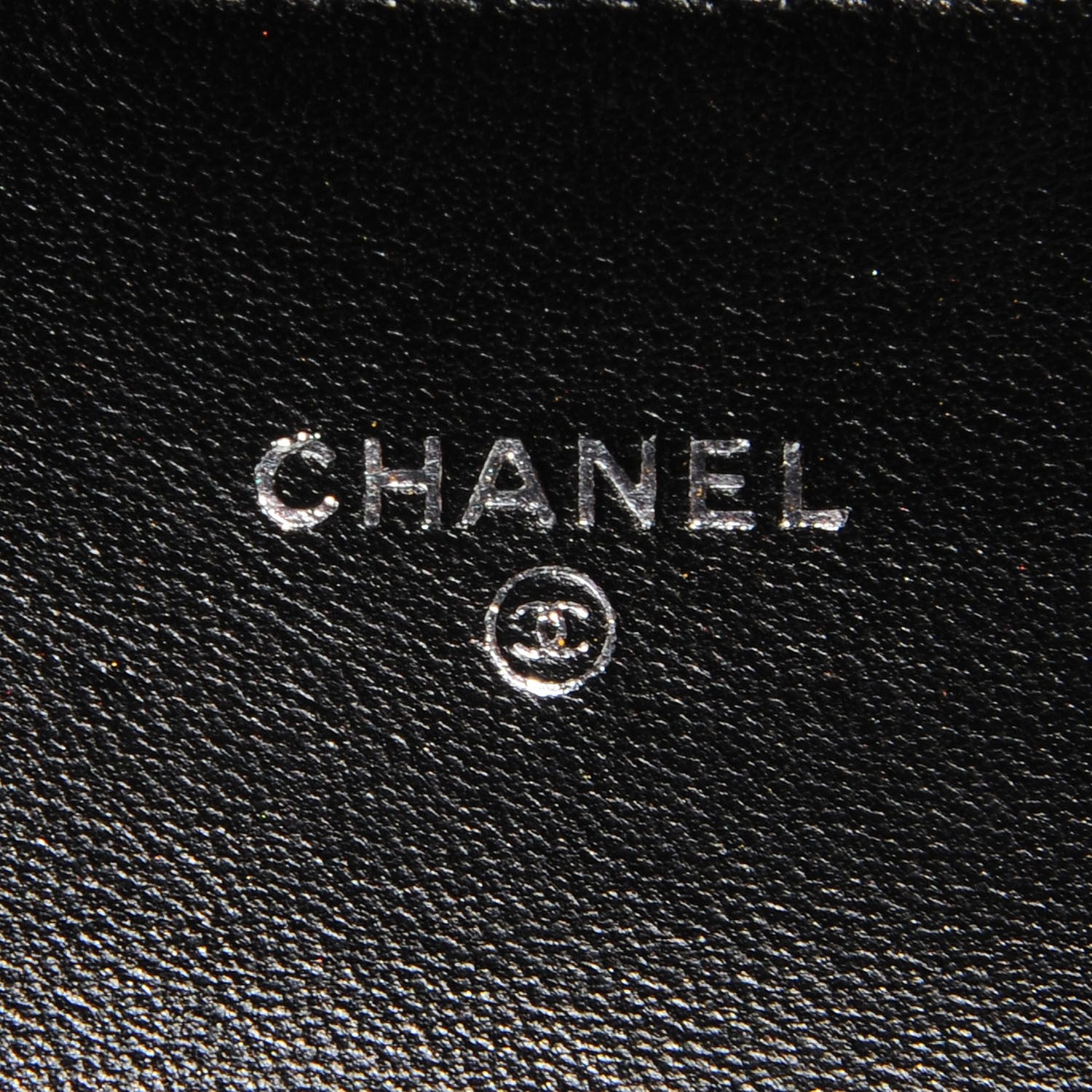 Chanel Lambskin Quilted Small Flap Wallet Black 6 of 8