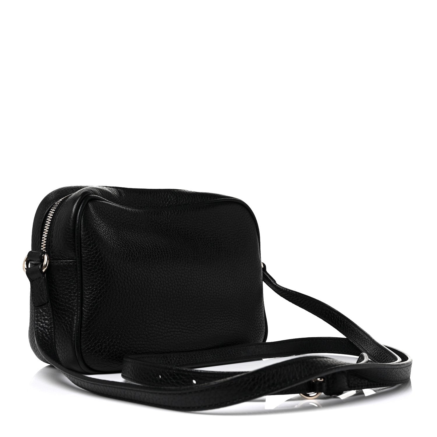 Gucci Pebbled Calfskin Small Soho Disco Bag Black 2 of 8