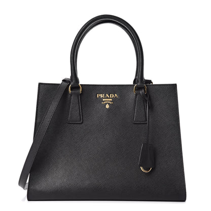 Prada Saffiano Tote Black 1 of 15