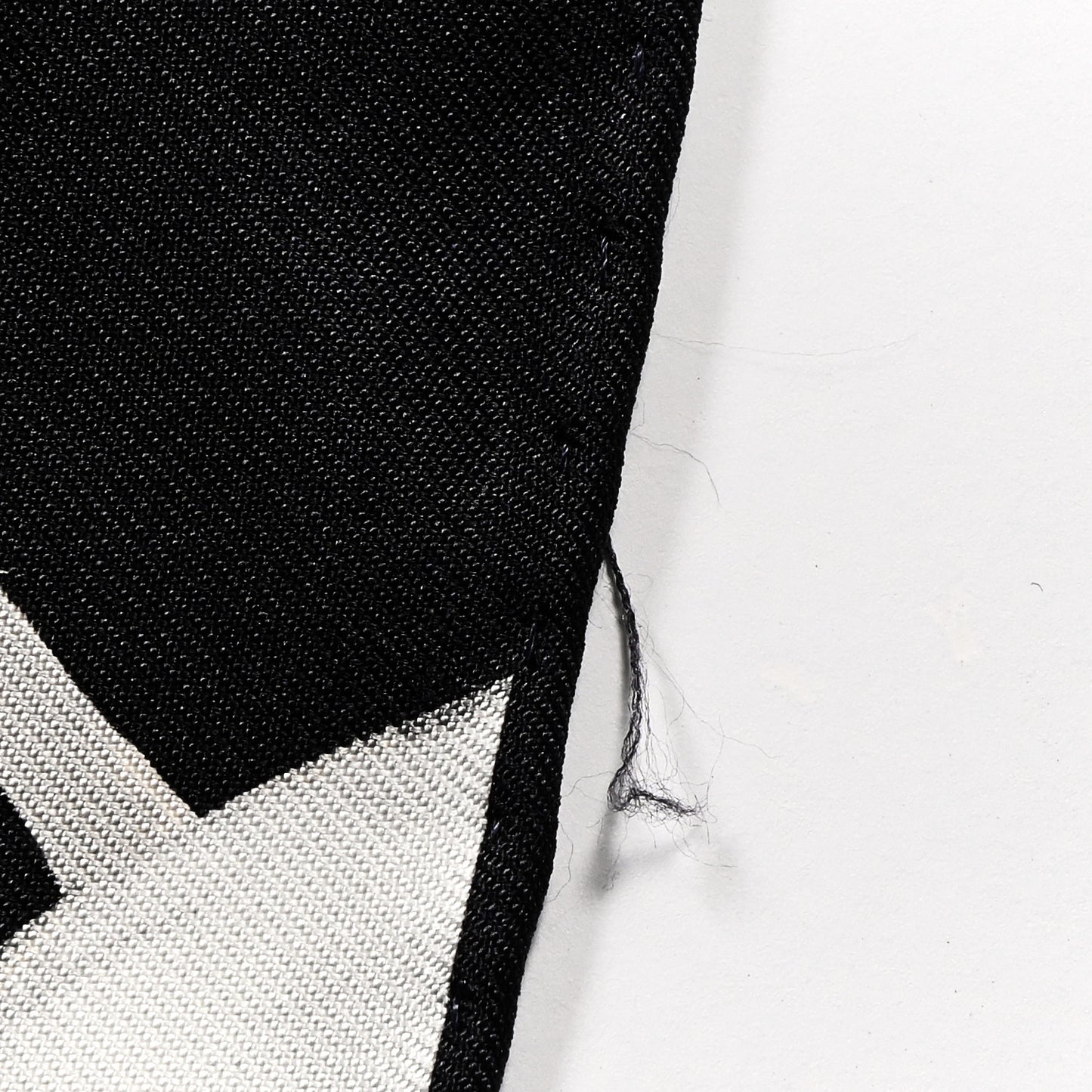 Silk Camellia CC Square Scarf Black
