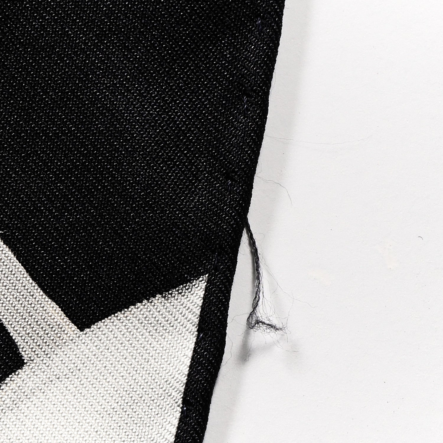 Chanel Silk Camellia CC Square Scarf Black 5 of 5