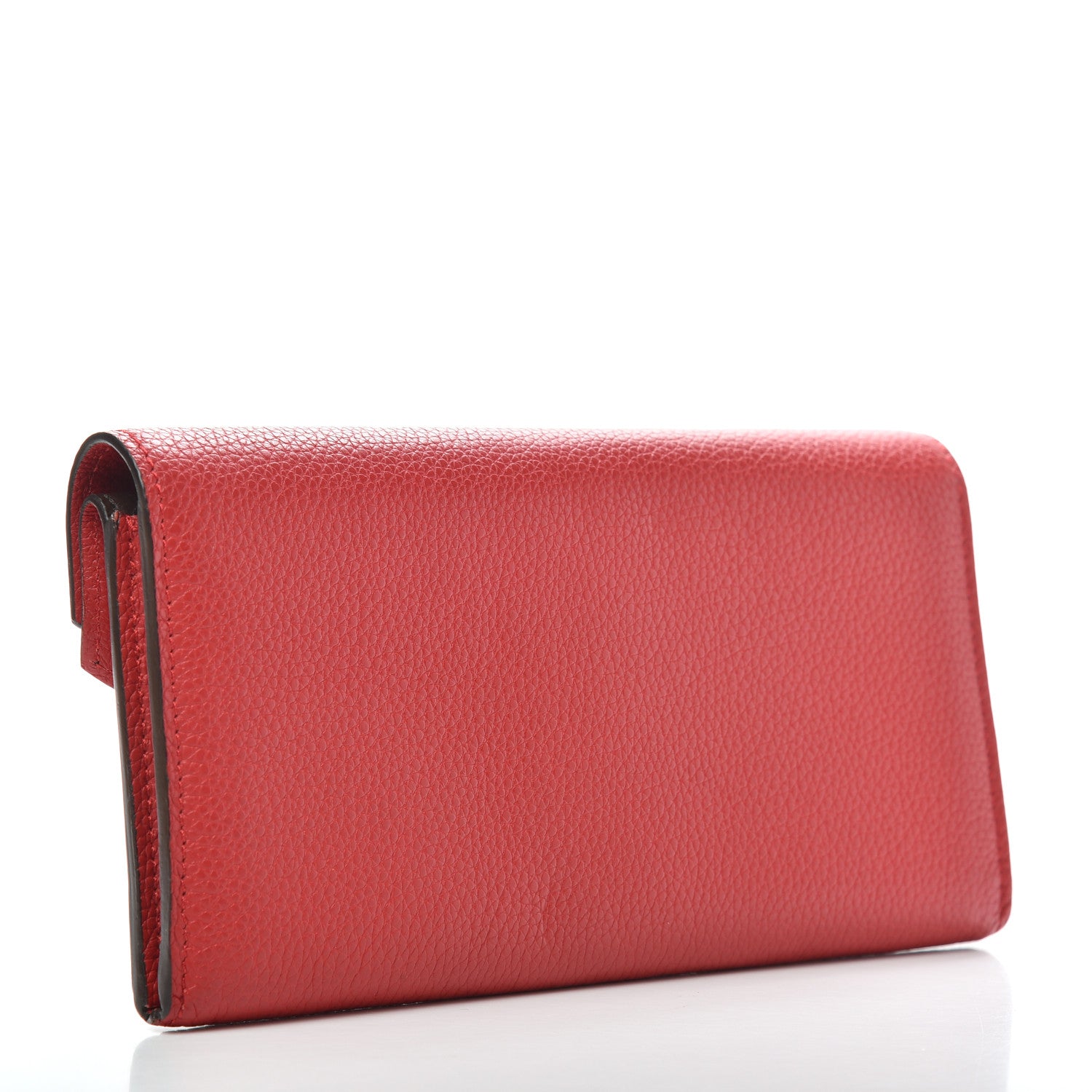 Louis Vuitton Calfskin Double V Wallet Rubis 2 of 6