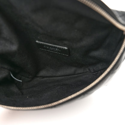 Chanel Calfskin Quilted Waist Belt Bag Black 5 of 10