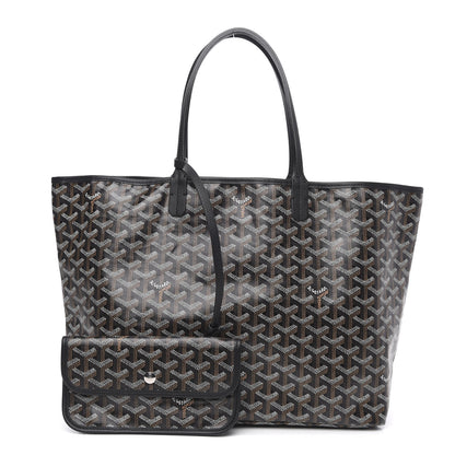 Goyard Goyardine Saint Louis PM Black 1 of 9