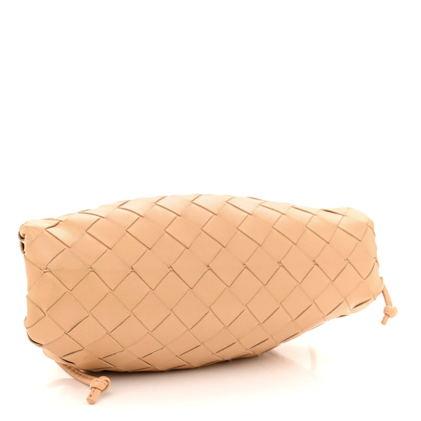 Nappa Intrecciato The Mini Pouch Almond