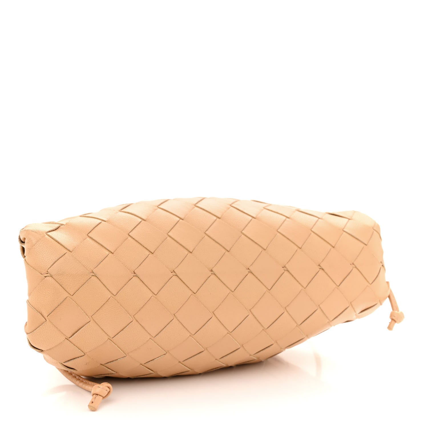 Bottega Veneta Nappa Intrecciato The Mini Pouch Almond 4 of 13
