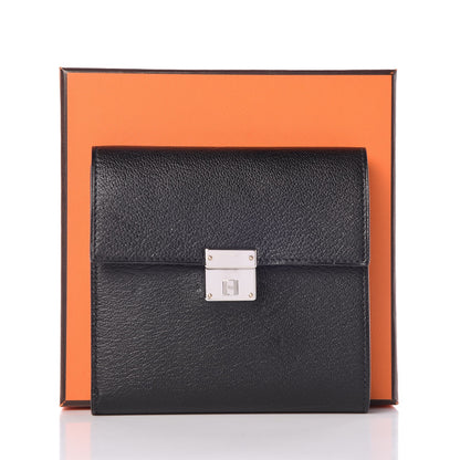 Hermes Chevre Mysore Clic 12 Wallet Black 9 of 9