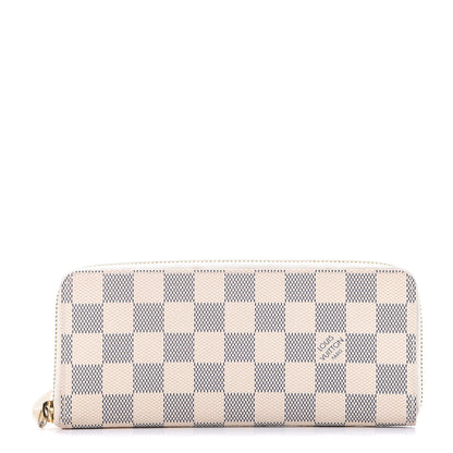 Louis Vuitton Damier Azur Clemence Wallet 1 of 9