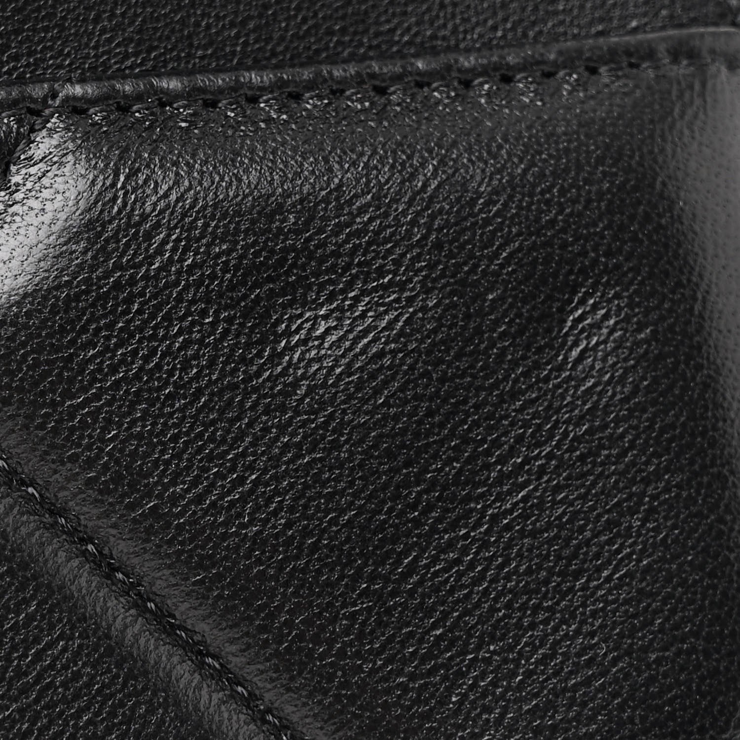Chanel Lambskin Quilted Chanel 19 Wallet On Chain WOC Black 13 of 13