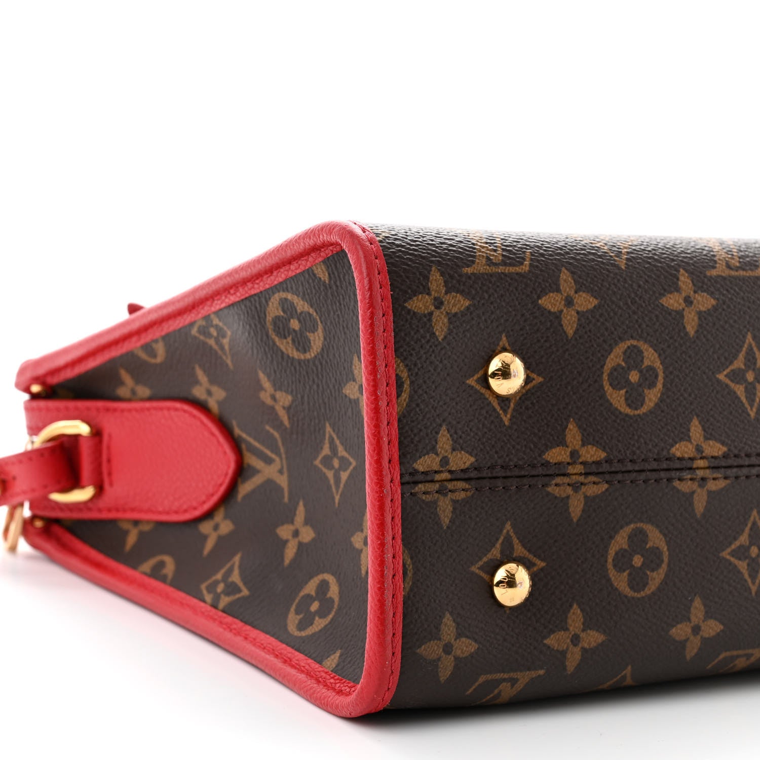 Louis Vuitton Monogram Popincourt PM Red 8 of 10
