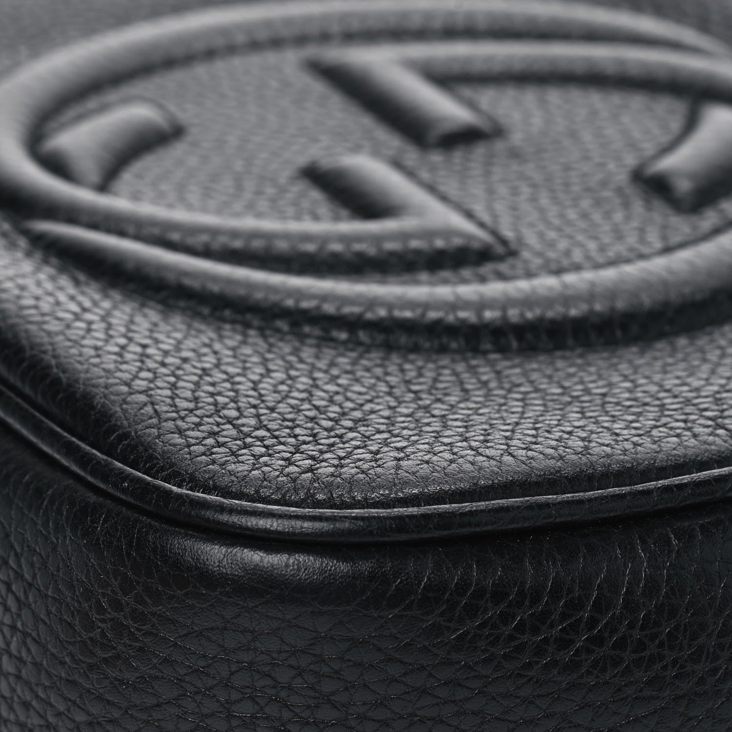 Gucci Pebbled Calfskin Small Soho Disco Bag Black 8 of 9