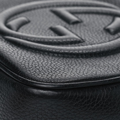 Gucci Pebbled Calfskin Small Soho Disco Bag Black 8 of 9