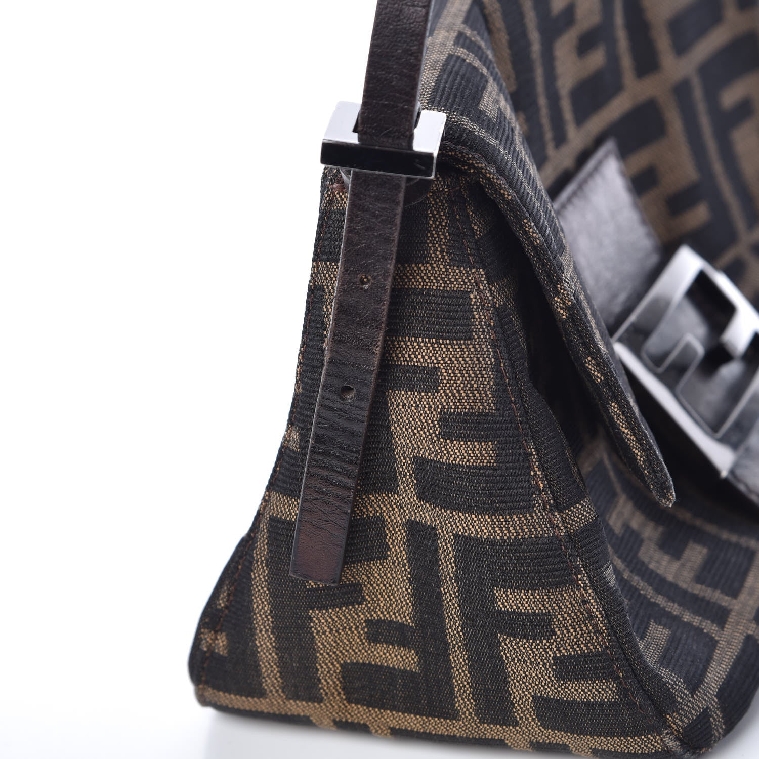 Fendi Zucca Mini Mama Baguette Tobacco 9 of 14