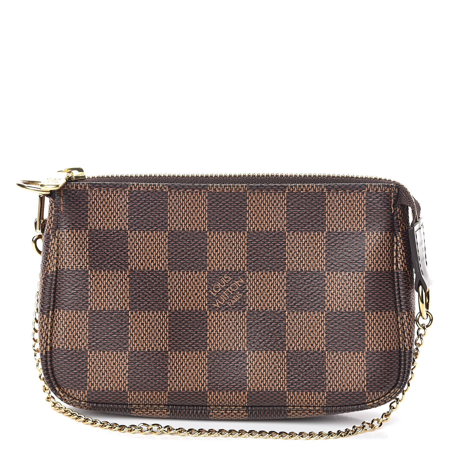 Louis Vuitton Damier Ebene Mini Pochette Accessories 1 of 7