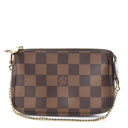 Louis Vuitton Damier Ebene Mini Pochette Accessories 1 of 7
