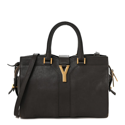 Saint Laurent Sheepskin Small Cabas ChYc Grey 1 of 13