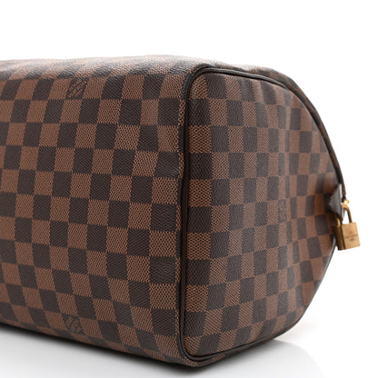 Louis Vuitton Damier Ebene Speedy 35 9 of 9