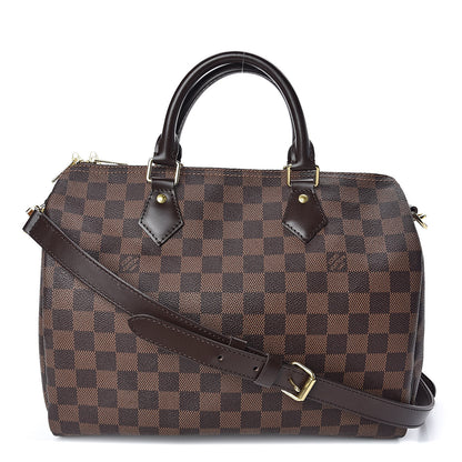 Louis Vuitton Damier Ebene Speedy Bandouliere 30 1 of 10